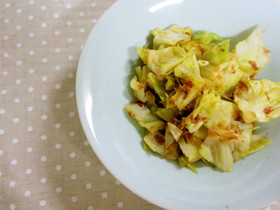 すぐできる副菜~キャベツのさっぱり和え~